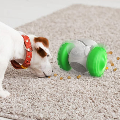 Le robot intelligent pour chiens et chats, favorise une alimentation lente et améliore le QI